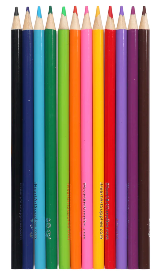12 Colored Pencils