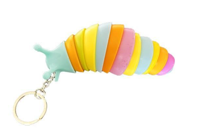 Transparent Resin Quick Release Swivel Keychain Pull Apart