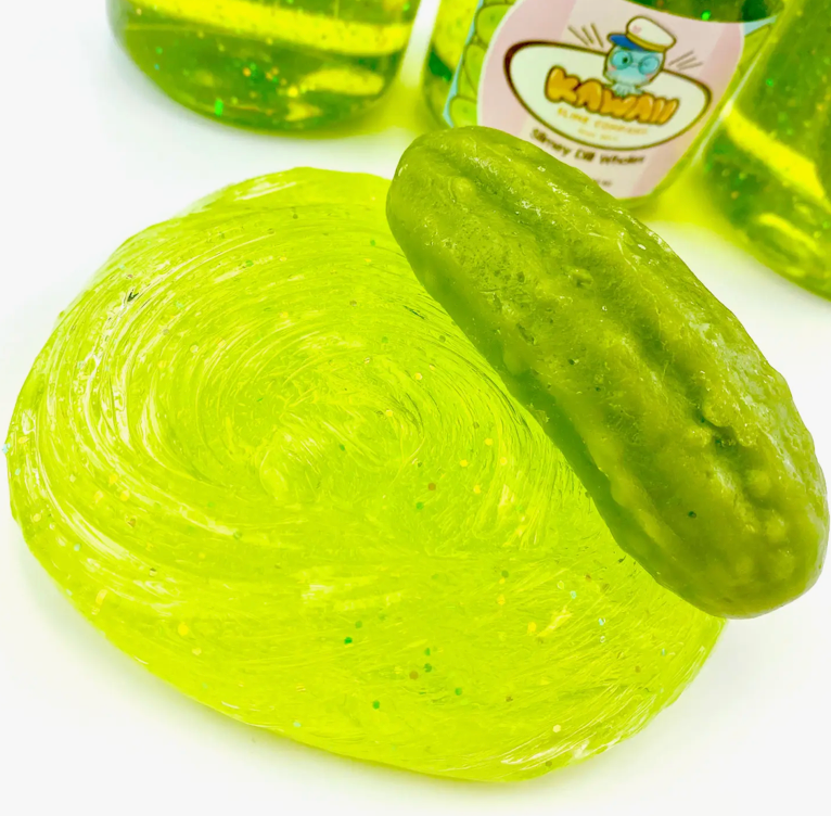 SHIMMERY PICKLE SLIME - THE TOY STORE
