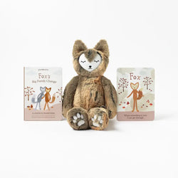 Kin Stuffed Animal and Book Bundle Set
