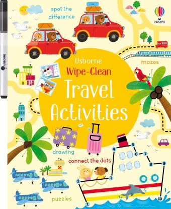 Wipe-Clean Travel Activities Book