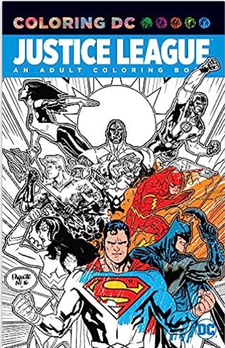 Justice League: An Adult Coloring Boo