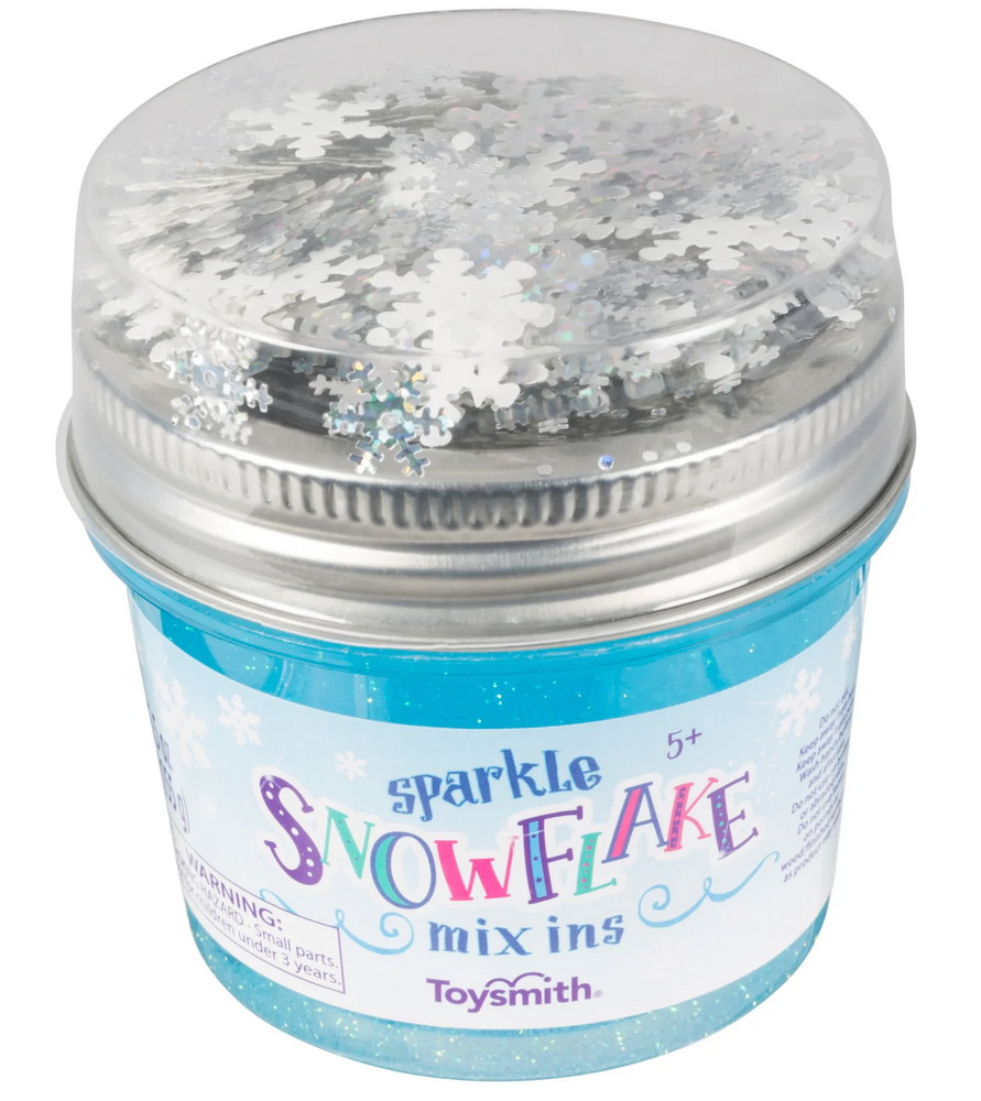 Snowflake Mix-Ins Slime
