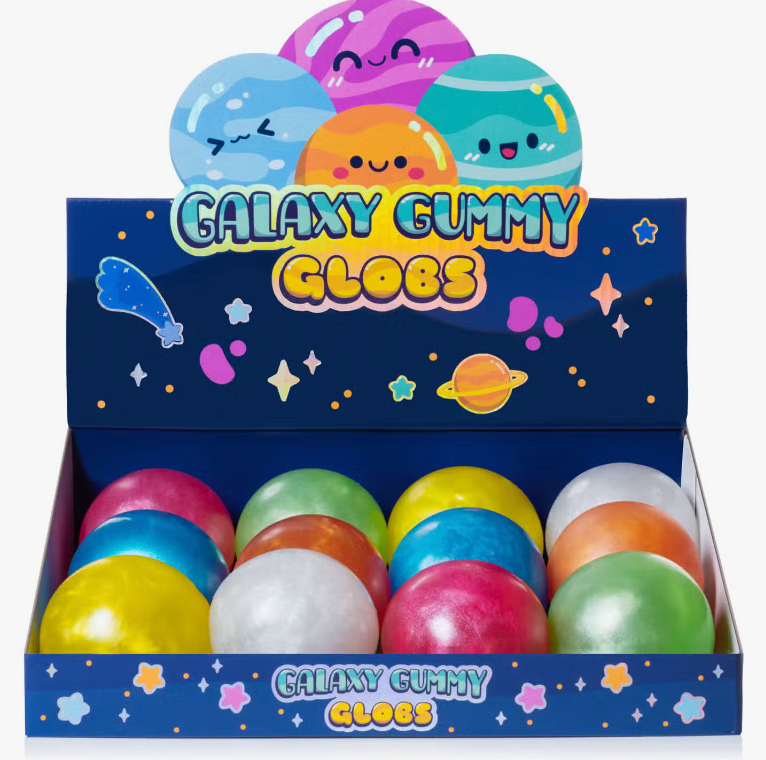 Galaxy Gummy Globs Squishy Ball