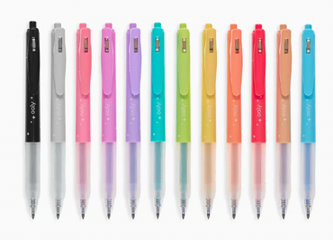 Retractable Glitter Gel Pens