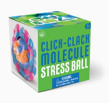 Click Clack Molecule Ball- Stress Ball