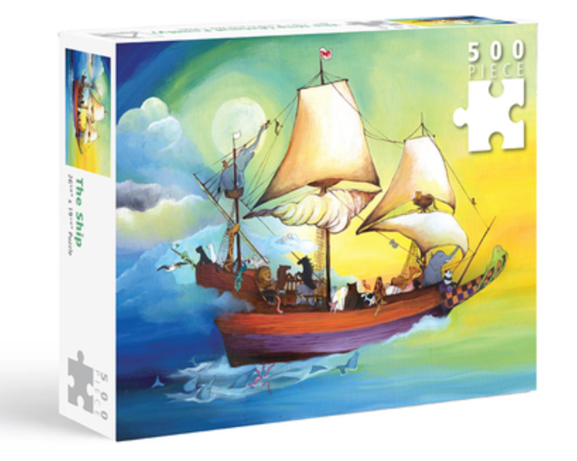 The Ship 500 Piece Puzzle