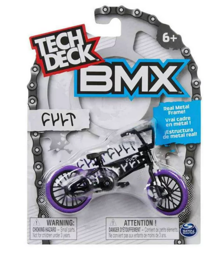 BMX Finger, Pink Tech Deck Finger BMX Bike Unboxing, Epic Tricks On  Finger BMX