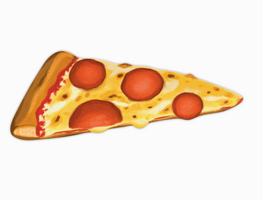 Pizza Bookmark