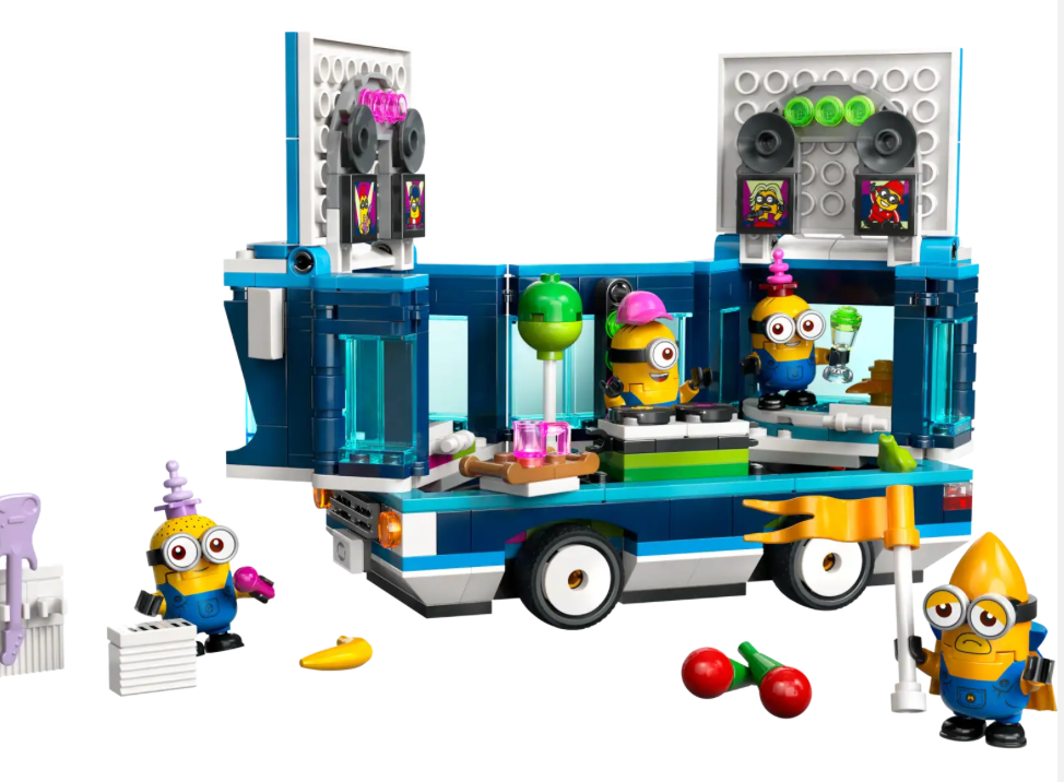 Minions Music Party Bus