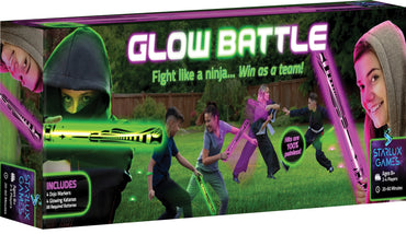 Glow Battle: Glow in the Dark Game and Ninja Kids Toys
