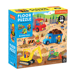 25 Piece Floor Puzzle with Shaped Pieces
