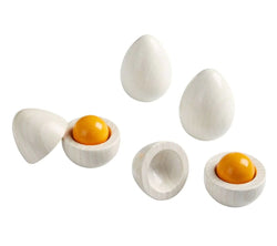 Wooden Play Kitchen Eggs