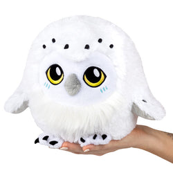 Mini Snowy Owl Stuffed Plush