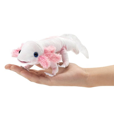 Mini Axolotl Finger Puppet