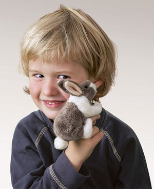 Mini Rabbit Bunny Finger Puppet