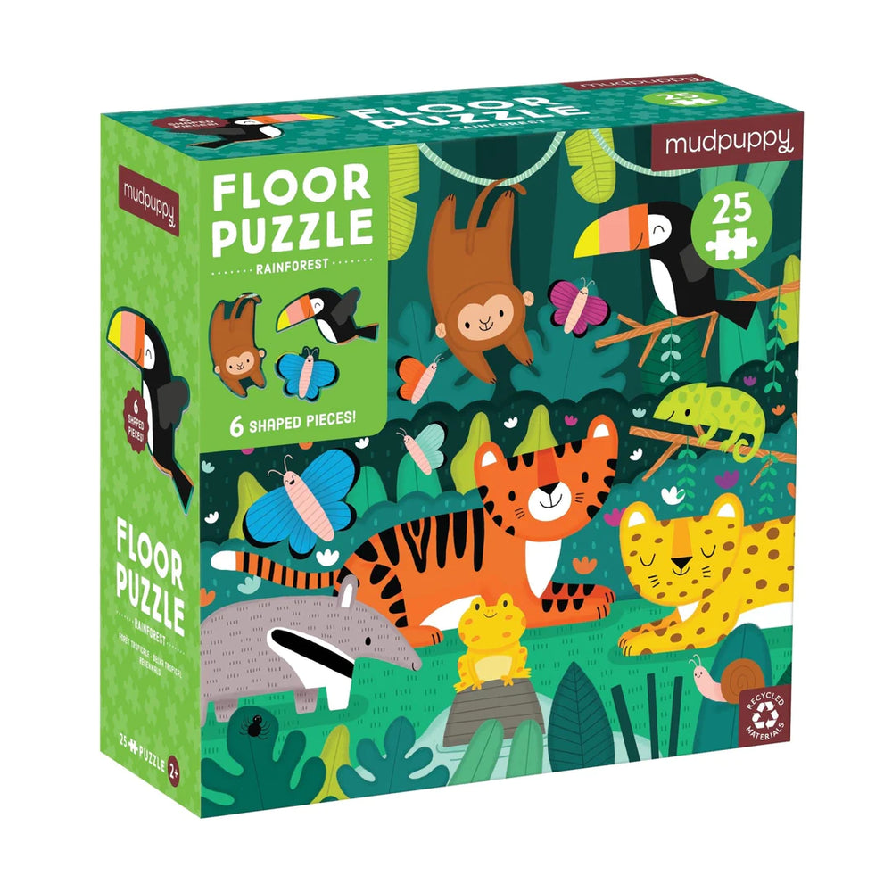 25 Piece Floor Puzzle with Shaped Pieces