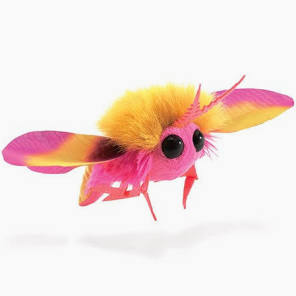 Mini Rosy Maple Moth Puppet