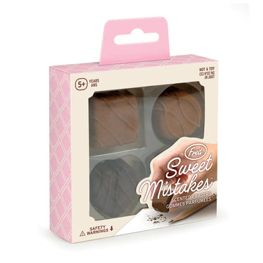 Sweet Mistakes Scented Erasers