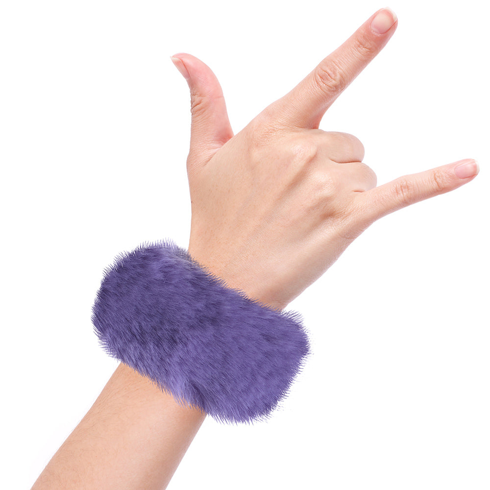 Fuzzy Slap Bracelet