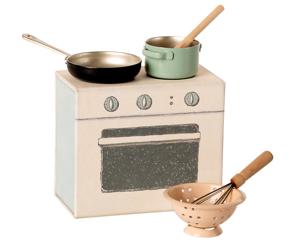 Cooking Set for Dollhouse