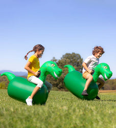 Inflatable Ride-On Hop ‘n Go set of 2