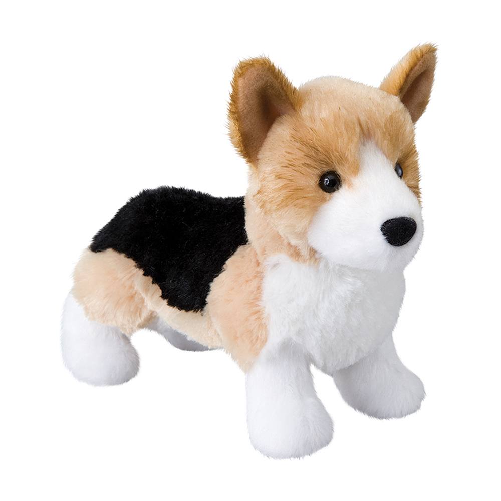 Shorty Tri-Color Corgi Stuffed Dog