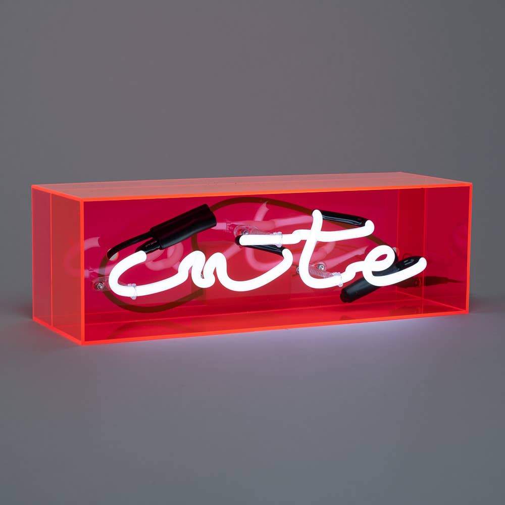 Neon Acrylic Box Sign - Limited Edition
