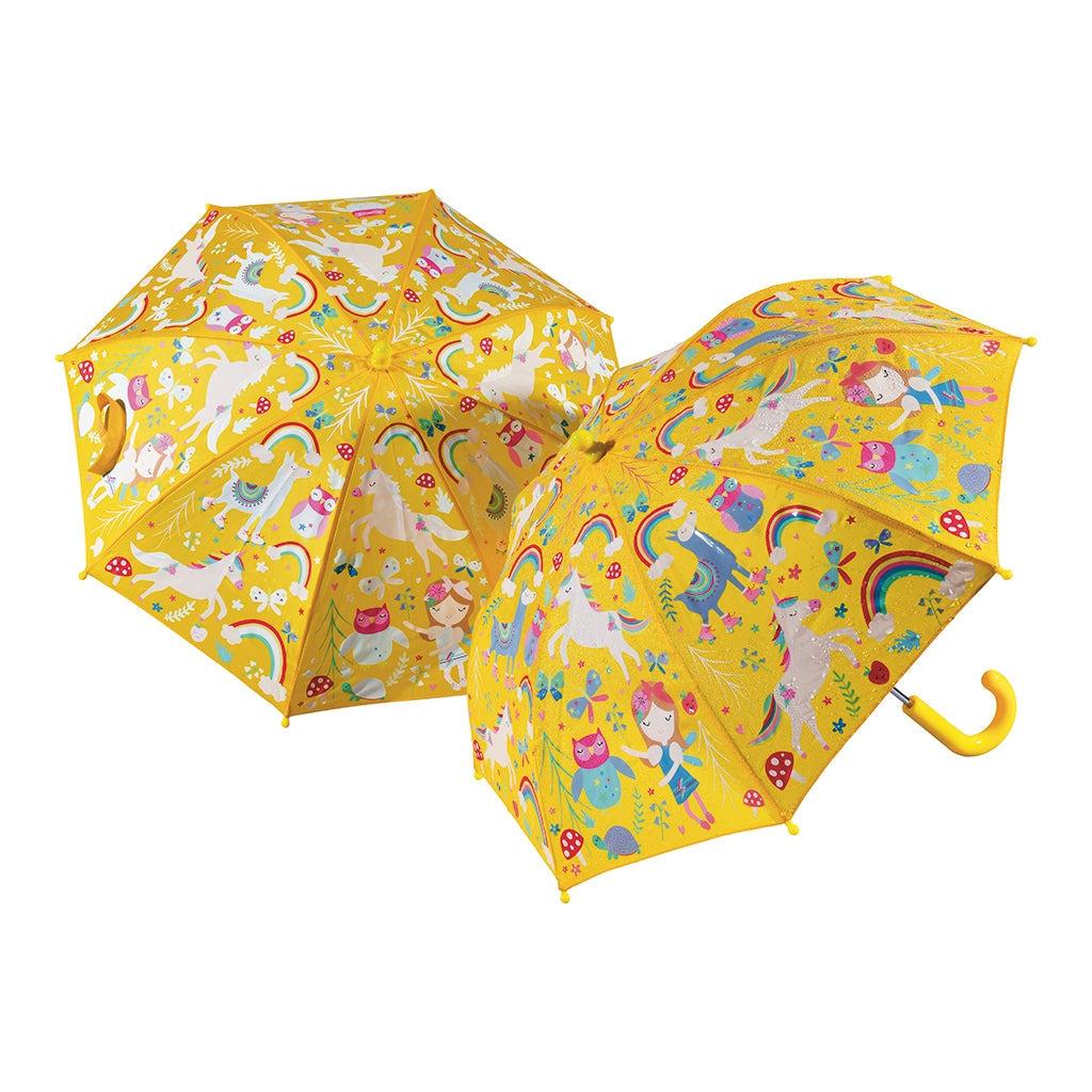 Color Changing Umbrellas