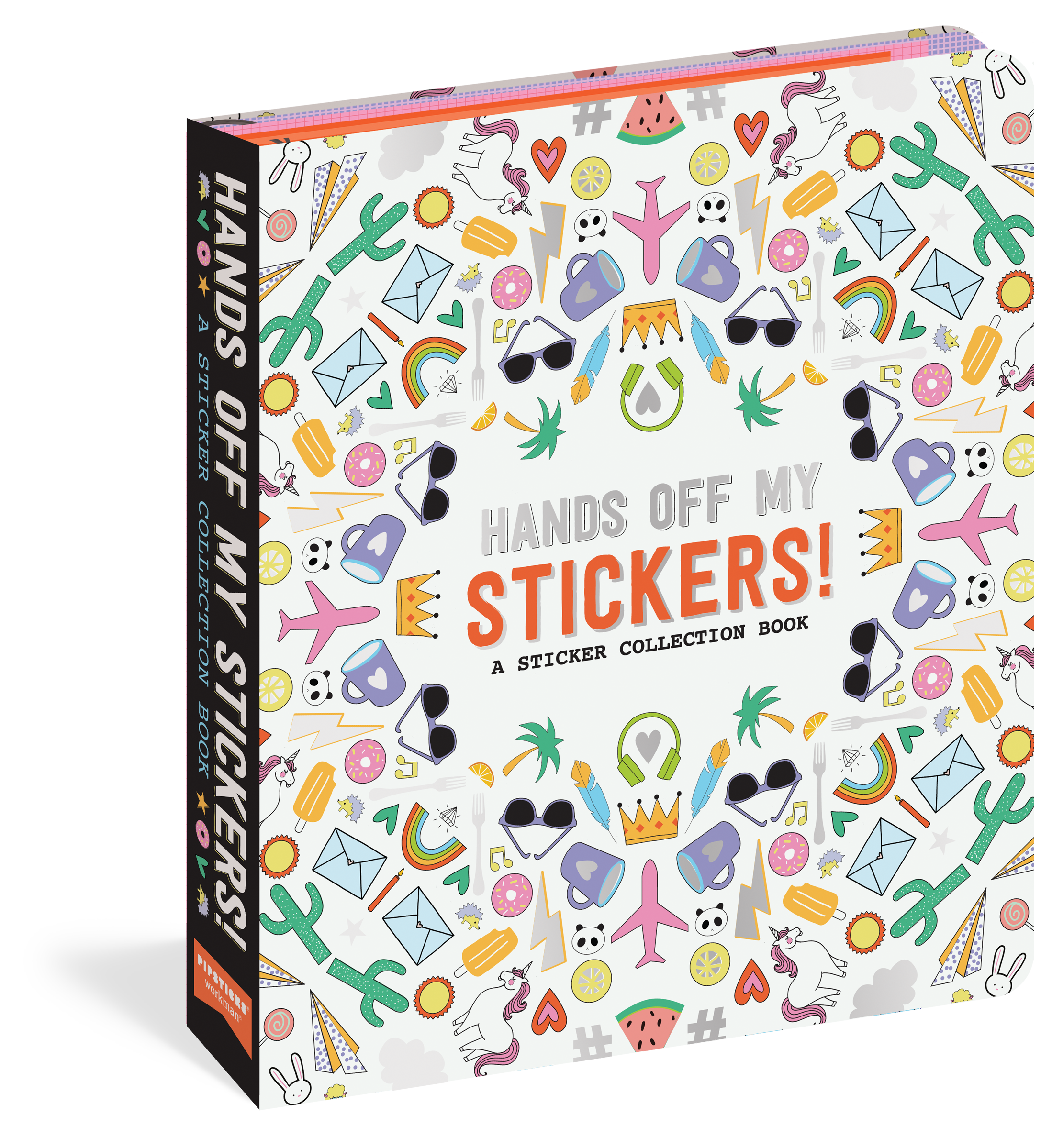 Hands Off My Stickers Book