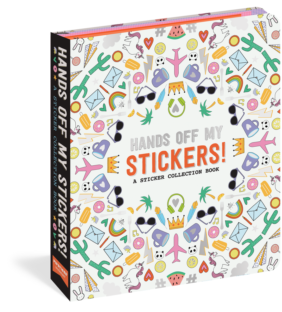 Hands Off My Stickers Book