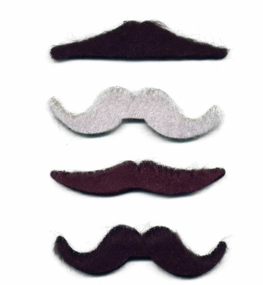 Mustaches Self Adhesive
