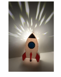 Rocket LED Projection Nightlight