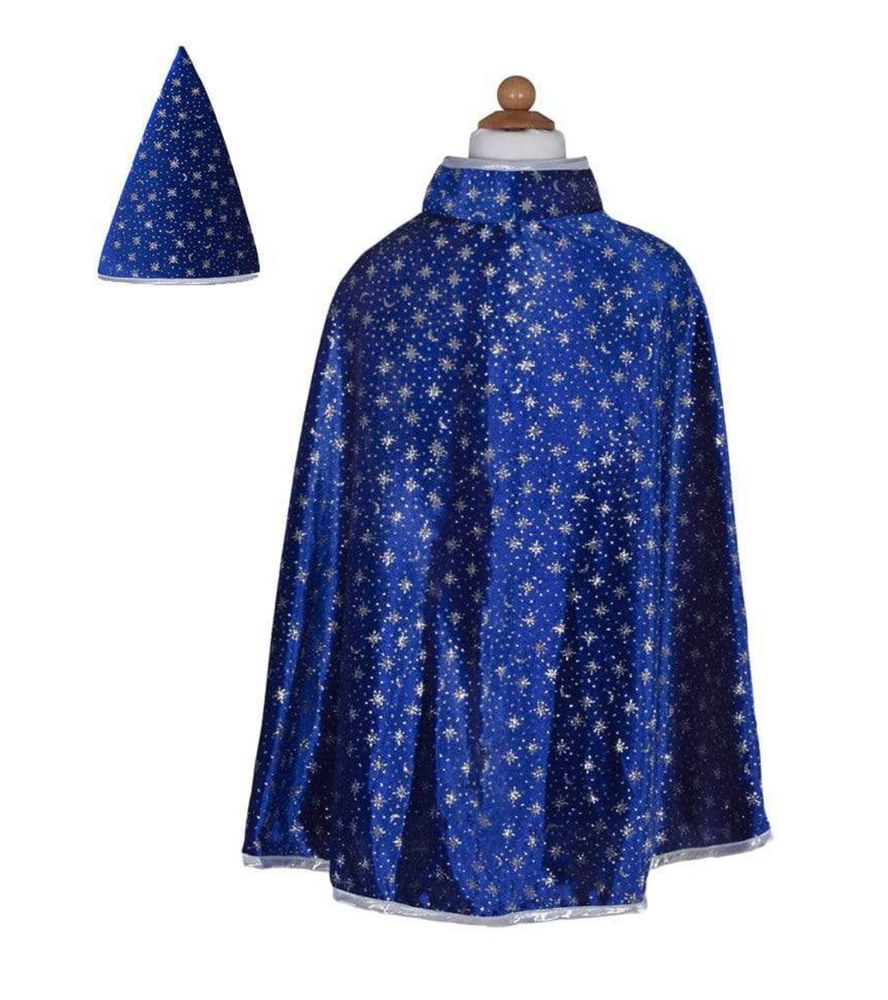 Sparkle Wizard Cape and Hat