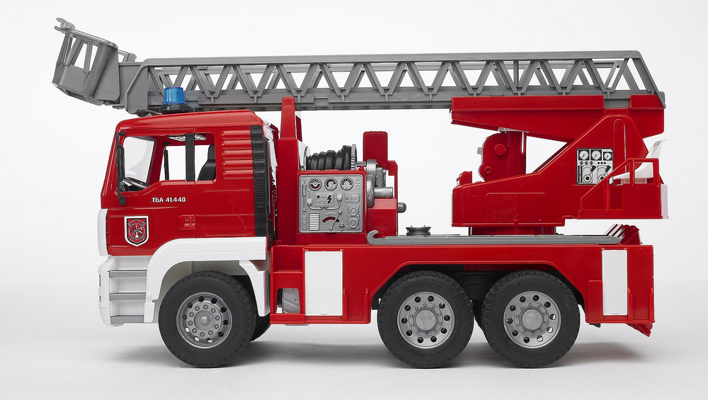 MAN TGA Fire Engine with Ladder Water Pump and Light/Sound Module
