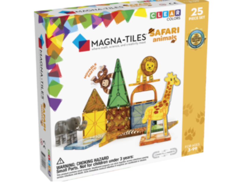 Magna-Tiles Animals 25 Piece Set