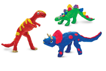 Create With Clay Dinosaurs