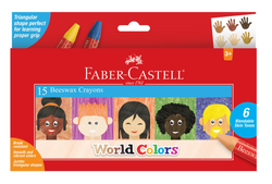 World Colors Beeswax Crayons
