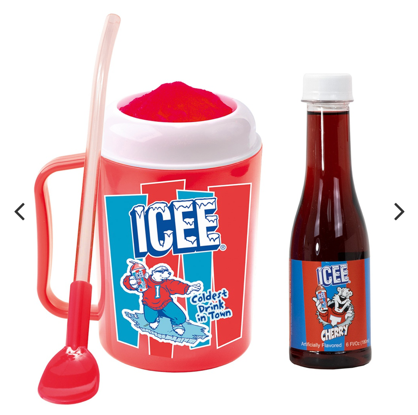 Icee Making Cup & Syrup Set