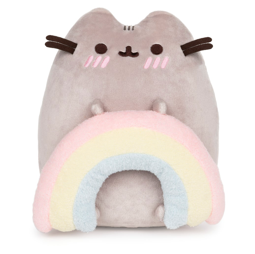 GUND Pusheen Boba Tea Cup Plush Cat Stuffed Animal for Ages 8 and Up 6  Green/Pink by SPIN MASTER