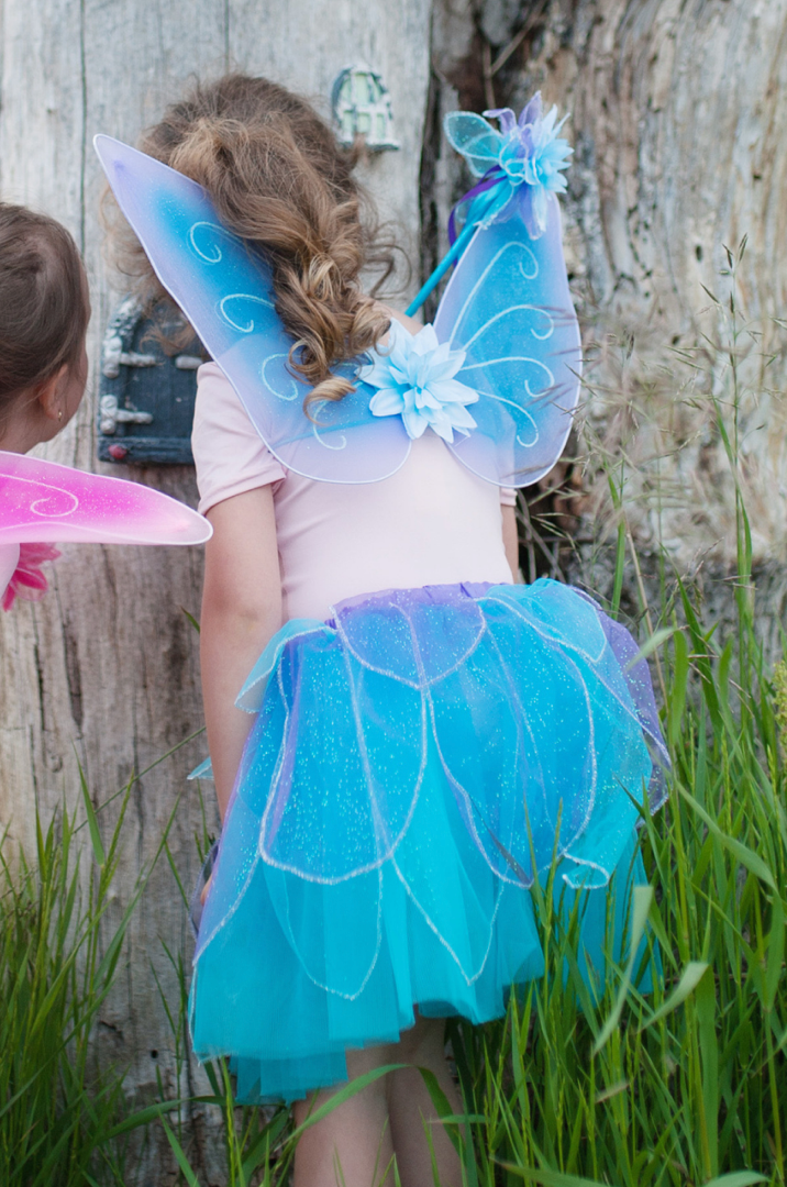 Fancy Flutter Skirt with Wings & Wands