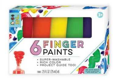 6 Finger Paints