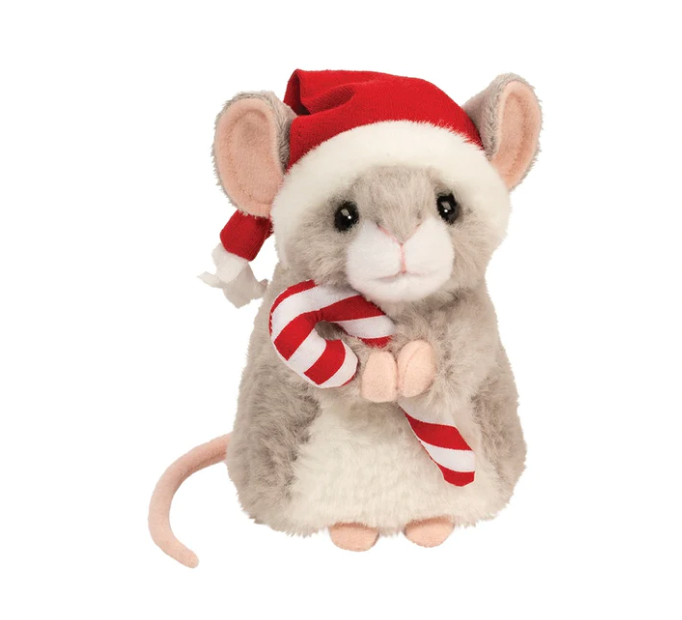 Merrie Mouse with Red Hat Candy Cane
