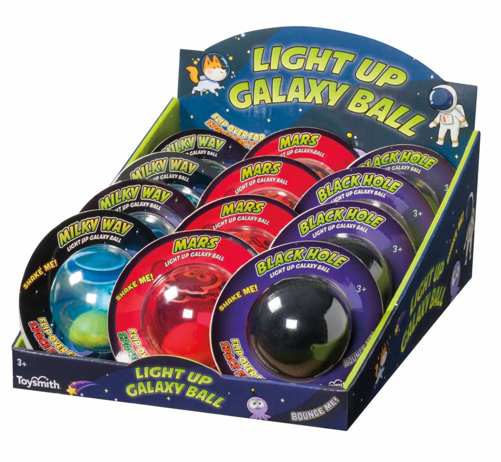 Light Up Galaxy Ball
