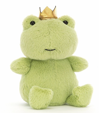 Crowning Croaker Stuffed Frog