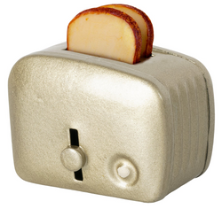 Miniature Toaster & Bread