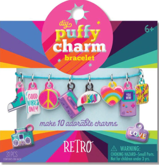Craft-Tastic Puffy Charm Bracelet