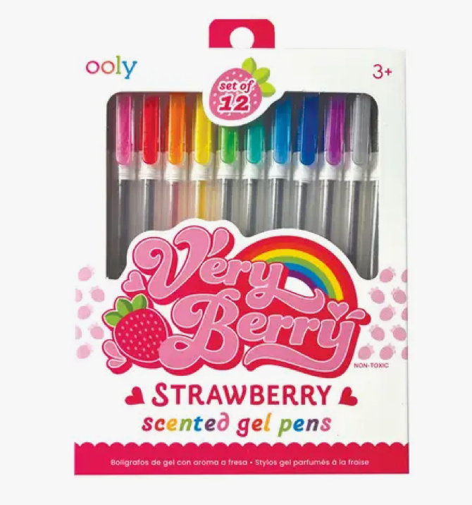Yoobi novelty 3pk ballpoint pens squishy