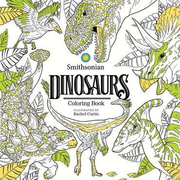 Dinosaur Smithsonian Coloring Book