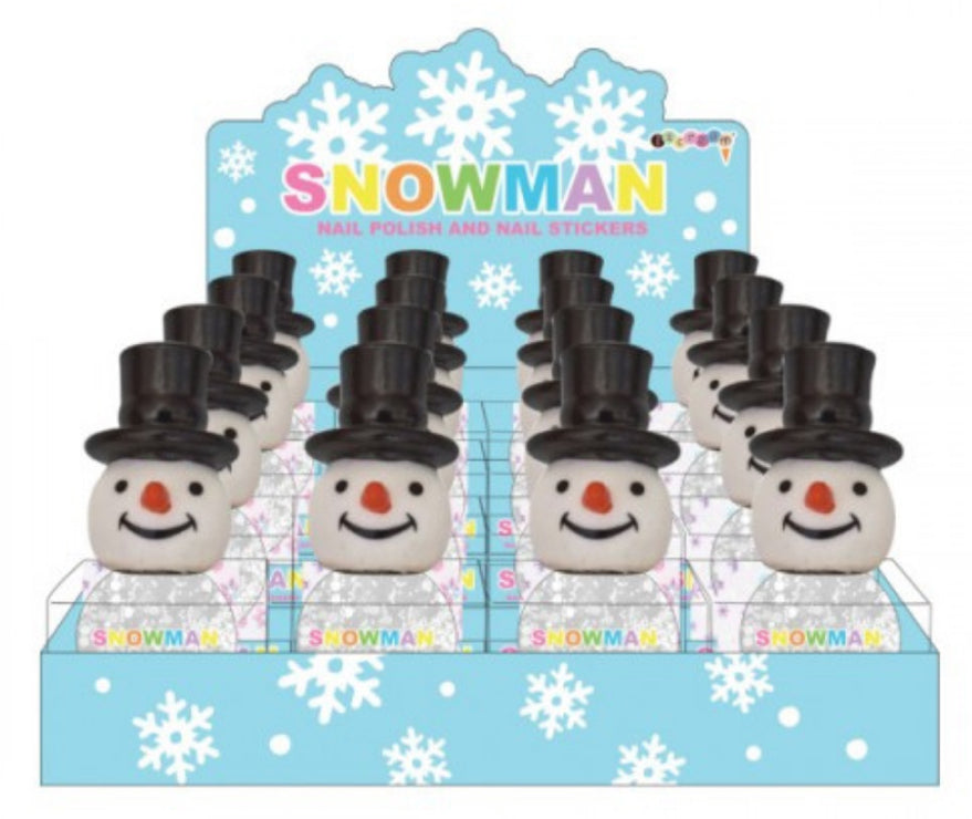 Snowman Nail Polish